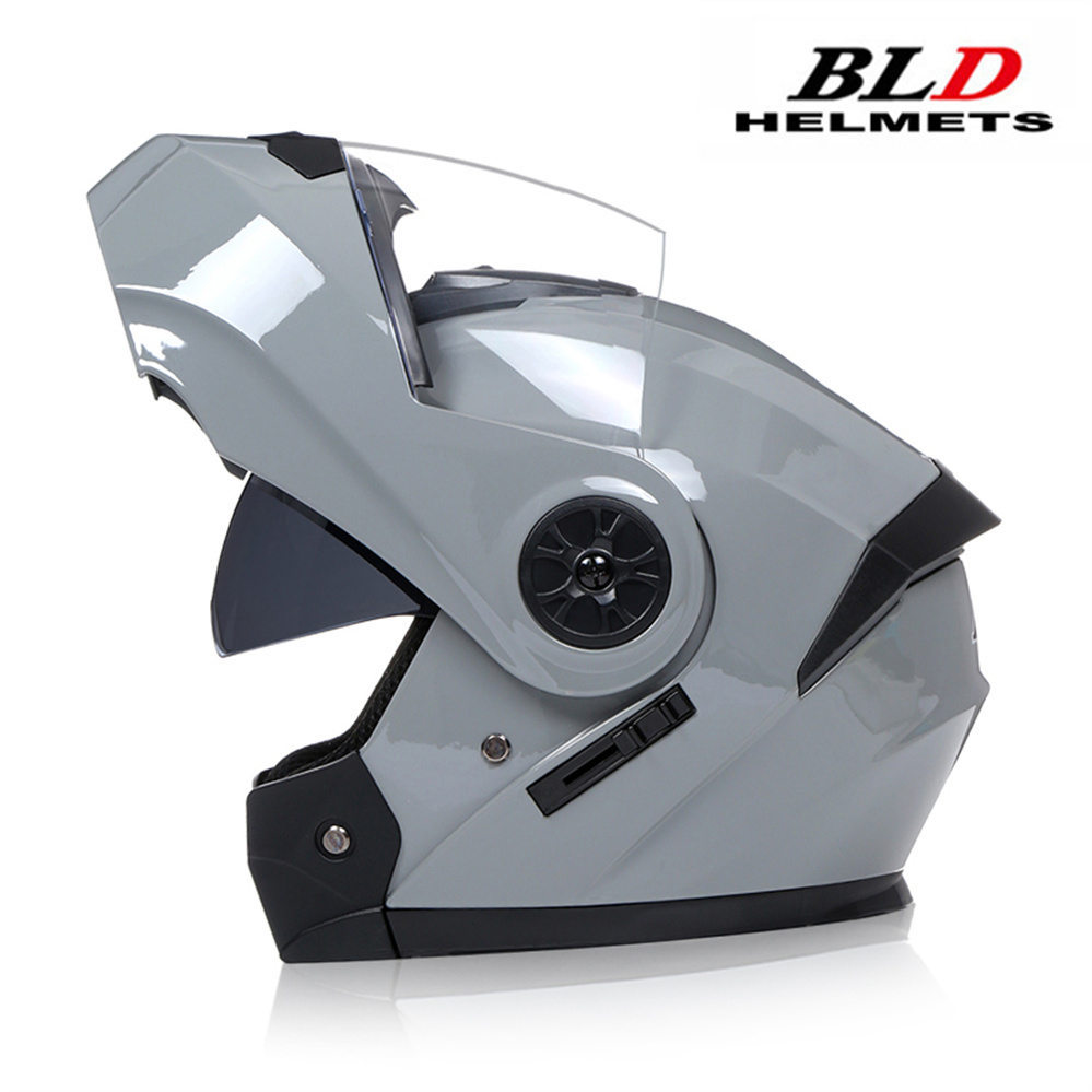 Full Face Motorcycle Helmet With Bluetooth - Modular Double Lens Motorcycle Helmet Latest